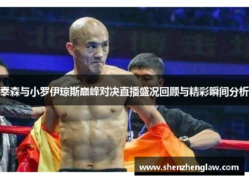 泰森与小罗伊琼斯巅峰对决直播盛况回顾与精彩瞬间分析